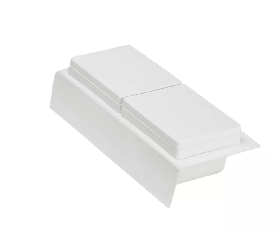 GOLLINUCCI Koupelnový organizér s příslušenstvím 270mm bílá // - 122x242x69mm Gollinucci