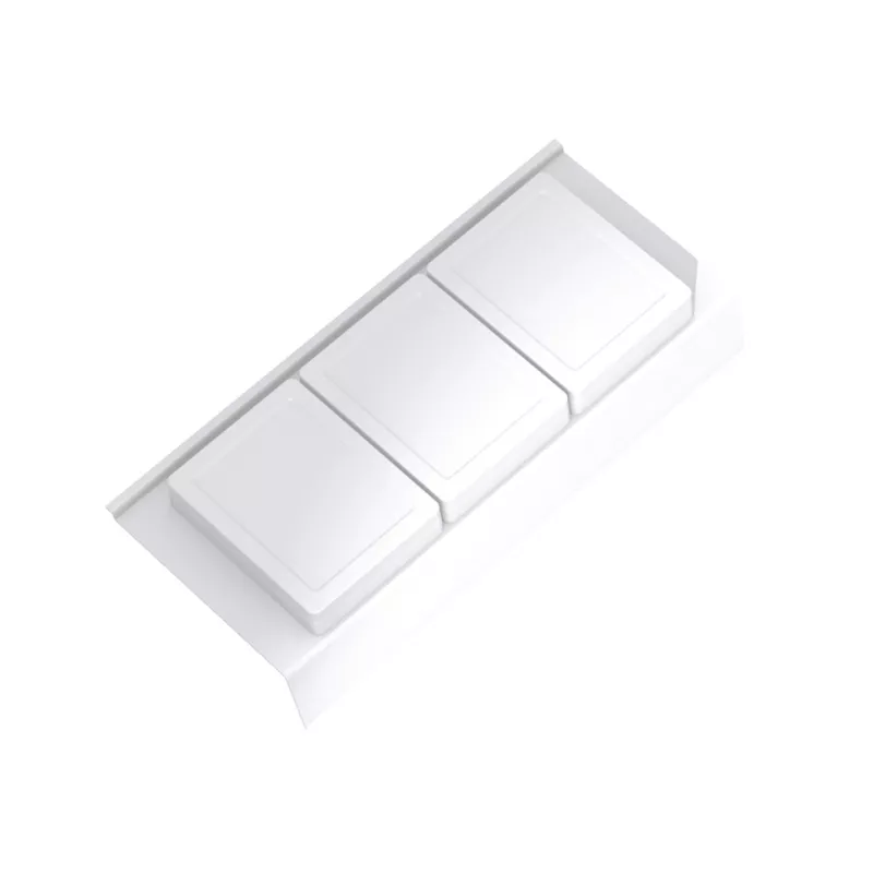 GOLLINUCCI Koupelnový organizér s příslušenstvím 350mm bílá // Gollinucci