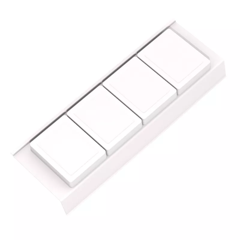 GOLLINUCCI Koupelnový organizér s příslušenstvím 450mm bílá // Gollinucci