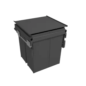 GOLLINUCCI Sorter 580 EVO 500mm včetně výsuvů a víka 2x40l antracit Gollinucci