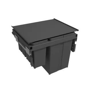 GOLLINUCCI Sorter 580 EVO 600mm včetně výsuvů a víka 2x29l+2x8l antracit Gollinucci