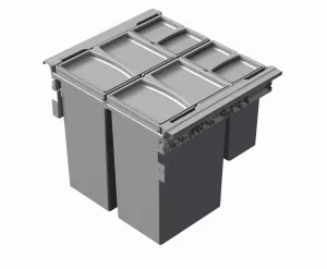 GOLLINUCCI Sorter Concept 560 600mm 6050A 2x29l+2x8l šedá