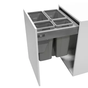 K-StrongBins komplet sorteru 60l 2x21l + 2x9l