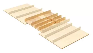 KES 009204 LiniQ příborník sada 900-1250 x 472 světlý dub Kesseböhmer