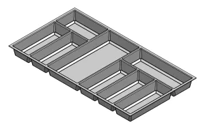 Příborník Classico Kristall softTouch 322-822x424mm černá // Agoform