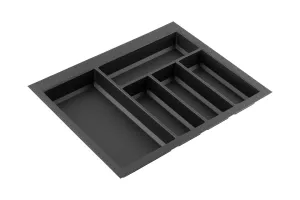 Příborník Classico Kristall softTouch 322-822x424mm černá // Agoform