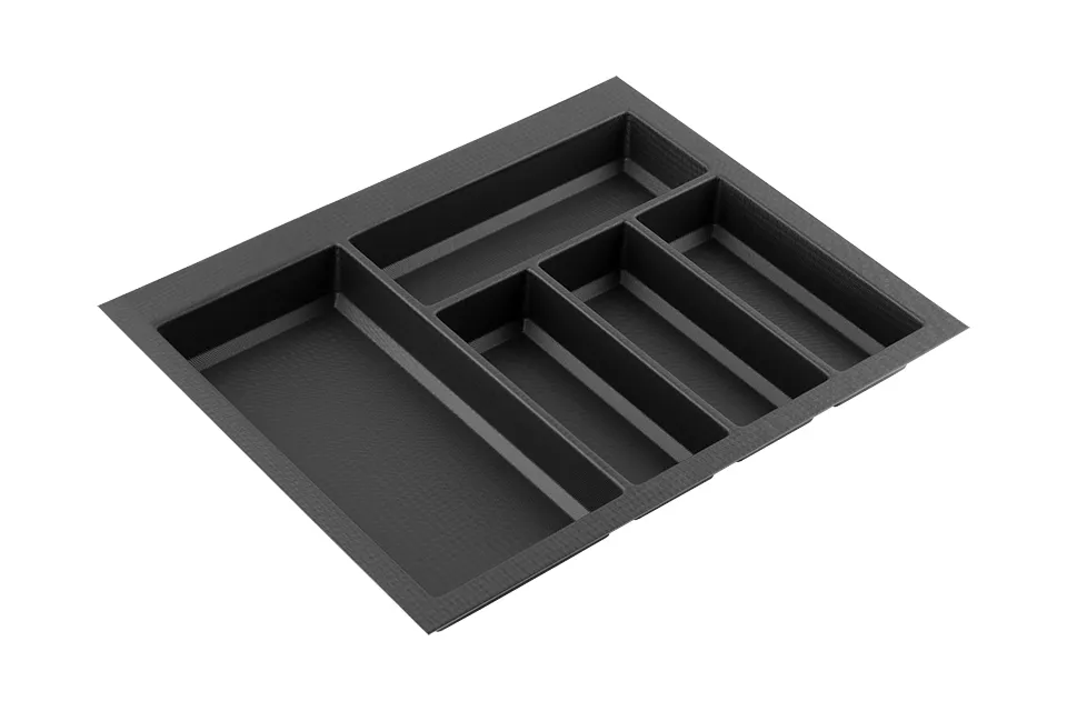Příborník Classico Kristall softTouch 322-822x424mm černá // - 522x424mm Agoform