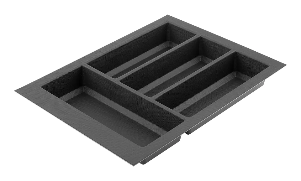 Příborník Classico Kristall softTouch 322-822x424mm černá // Agoform