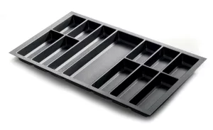 Příborník Classico Kristall softTouch 322-922x474mm černá // Agoform