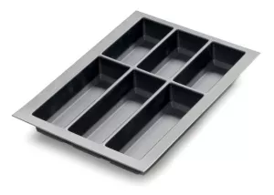 Příborník Classico Kristall softTouch 322-922x474mm černá // Agoform