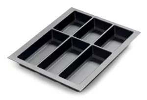 Příborník Classico Kristall softTouch 322-922x474mm černá // Agoform