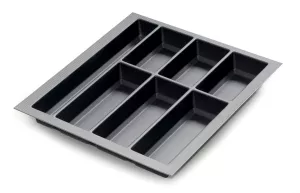 Příborník Classico Kristall softTouch 322-922x474mm černá // Agoform