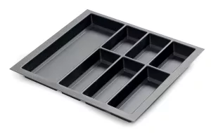 Příborník Classico Kristall softTouch 322-922x474mm černá // Agoform