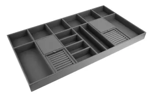 StrongIn organizér na šperky do šuplíku šatní skříně o šířce 900 mm