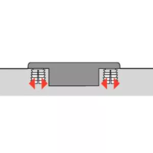 HETTICH 9094451 Sensys 8676 B12,5 TH53 110° naložený pro tenké dveře P2O Hettich
