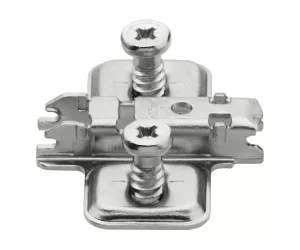 BLUM 173L8100 montážní podložka, křížová, eurošroub, 8,5mm