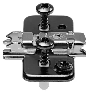 BLUM 174H7100E montážní podložka, křížová, excentr, Expando, 8,5mm, Onyx
