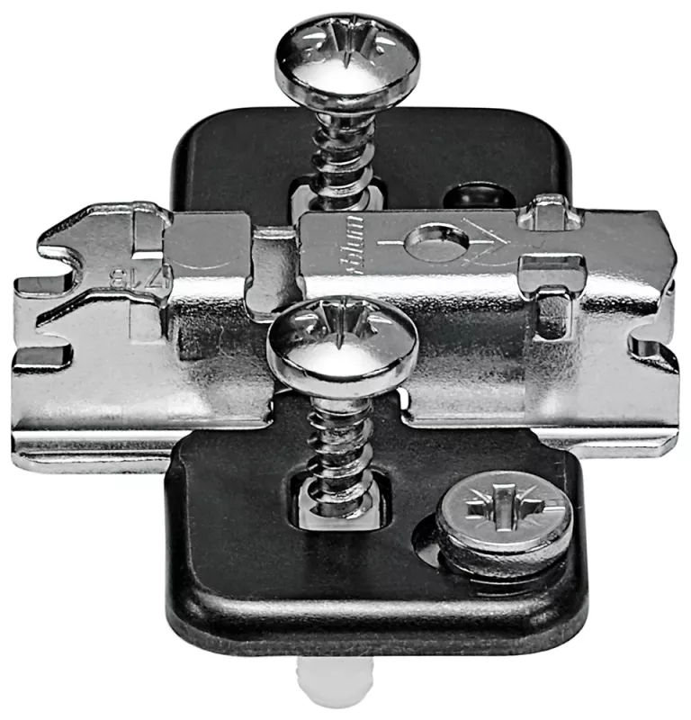 BLUM 174H7130E montážní podložka, křížová, excentr, Expando, 11,5mm, Onyx Blum