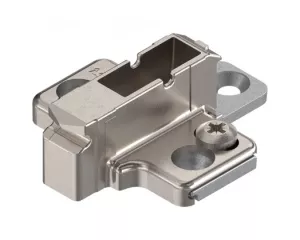 BLUM 175H9190 montážní podložka, křížová, eurošroub, 17,5mm, Zn