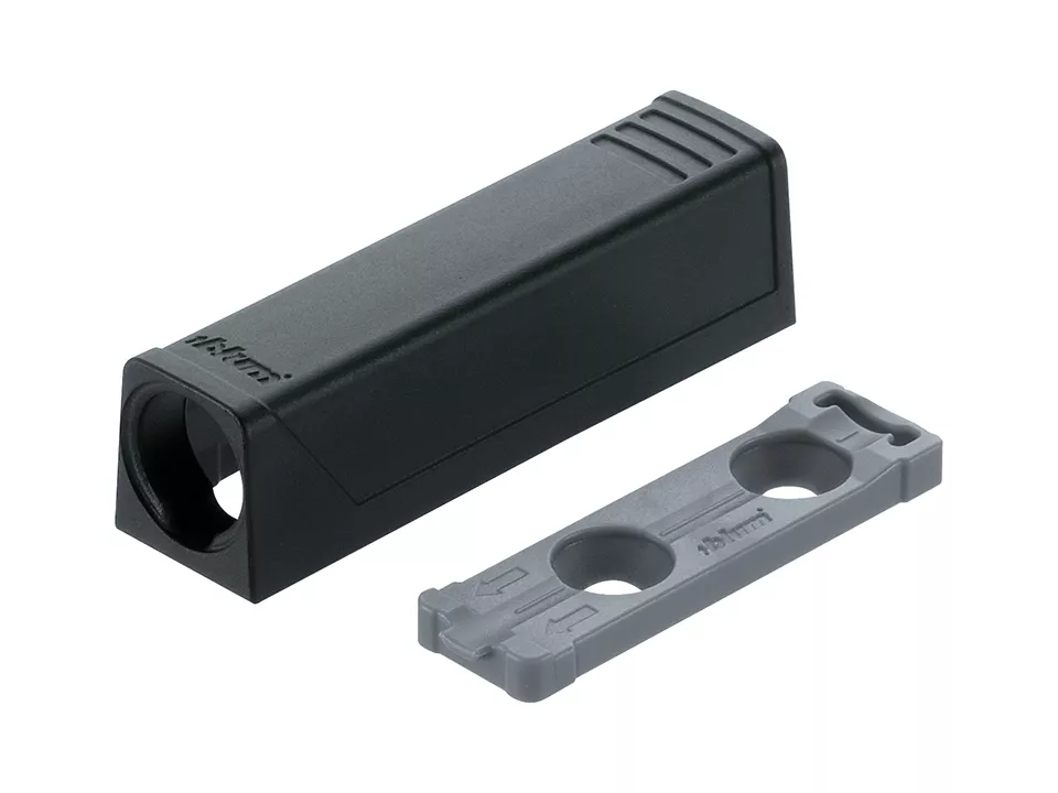 BLUM 956.1201 Tip-on přímý adaptér, 50mm, černý