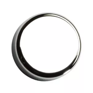 HETTICH 40341 krytka pro závěs na sklo 4,0-5,2mm typ A (kulatá) chrom lesk