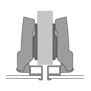 HETTICH 9091225 Sensys 8631i polonaložený 95° úzký alu rámeček SiSy obsidián Hettich HETTICH 9091225 Sensys 8631i polonaložený 95° úzký alu rámeček SiSy obsidián Hettich