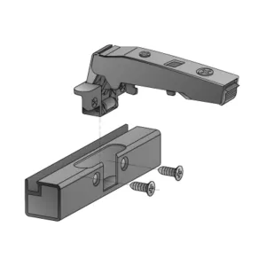 HETTICH 9091225 Sensys 8631i polonaložený 95° úzký alu rámeček SiSy obsidián Hettich HETTICH 9091225 Sensys 8631i polonaložený 95° úzký alu rámeček SiSy obsidián Hettich