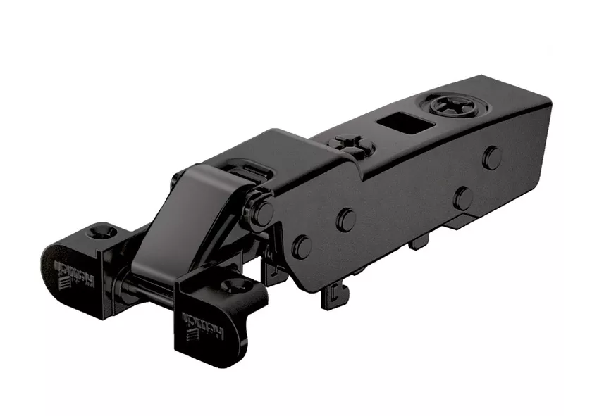 HETTICH 9091225 Sensys 8631i polonaložený 95° úzký alu rámeček SiSy obsidián Hettich