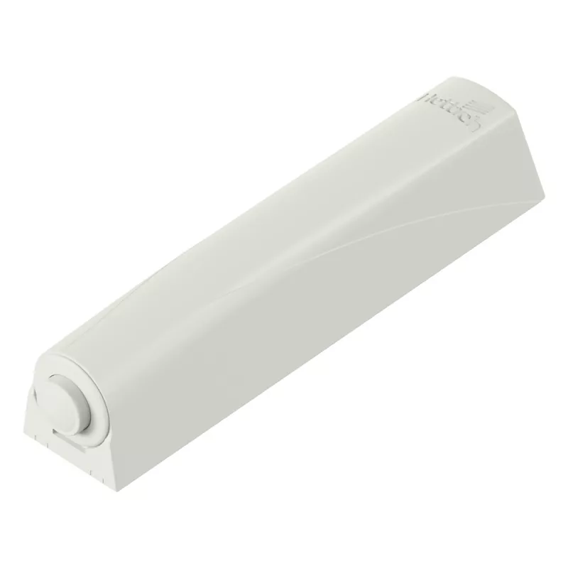 HETTICH 9375901 pístek PTO s čočkou, dlouhý, s adaptérem, bílá