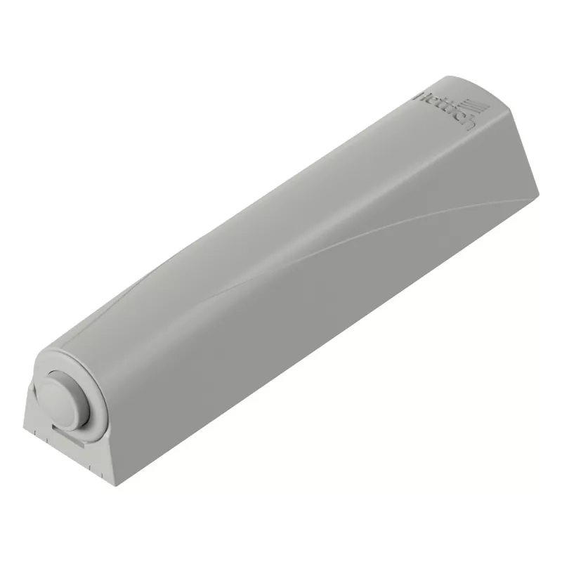 HETTICH 9375904 pístek PTO s čočkou, dlouhý, s adaptérem, šedá