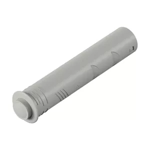 HETTICH 9375908 pístek PTO s čočkou, krátký, k zavrtání, šedá