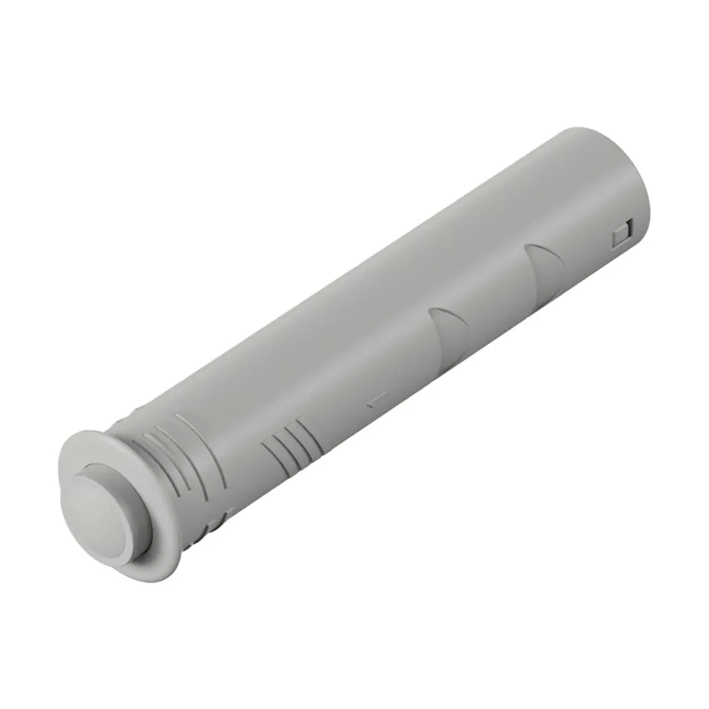HETTICH 9375908 pístek PTO s čočkou, krátký, k zavrtání, šedá