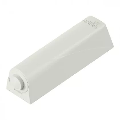 HETTICH 9375927 pístek PTO s čočkou, krátký, extra silný, s adaptérem, bílá