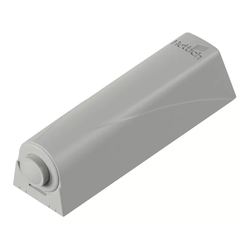 HETTICH 9375931 pístek PTO s čočkou, krátký, extra silný, s adaptérem, šedá
