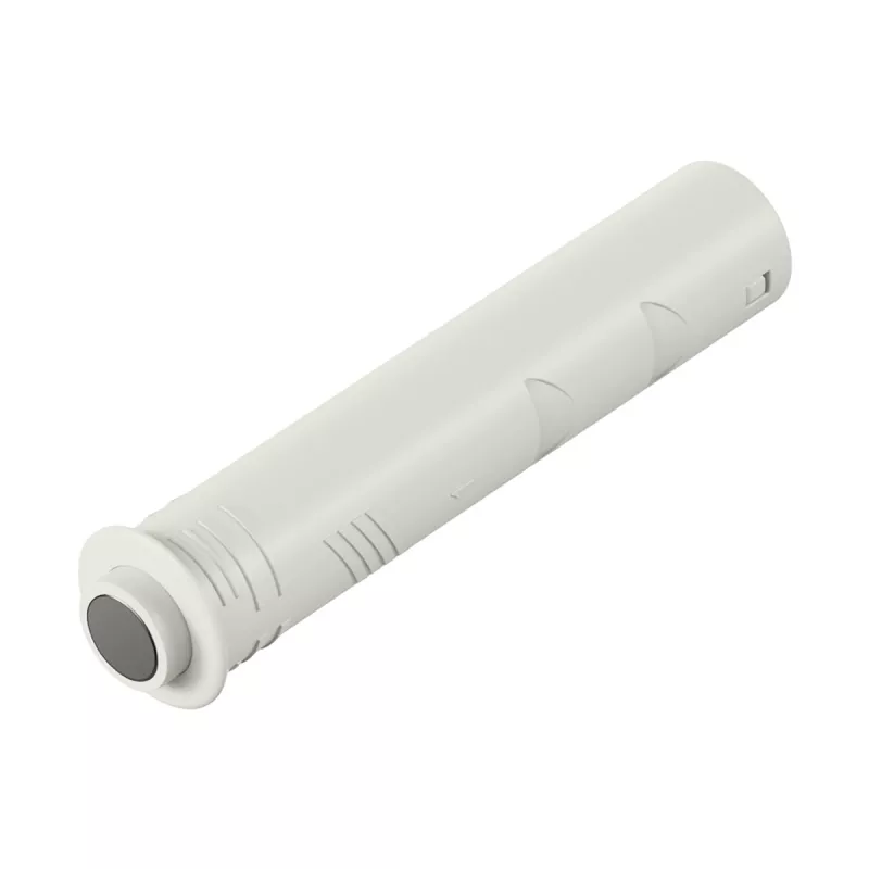 HETTICH 9375982 pístek PTO s magnetem, krátký, k zavrtání, bílá