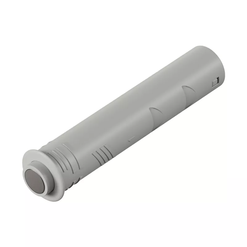 HETTICH 9375984 pístek PTO s magnetem, krátký, k zavrtání, šedá
