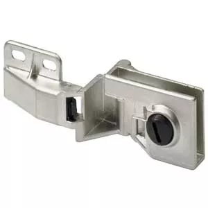 HETTICH 30866 závěs ET 5160 pro skleněné dveře, niklováno, matná