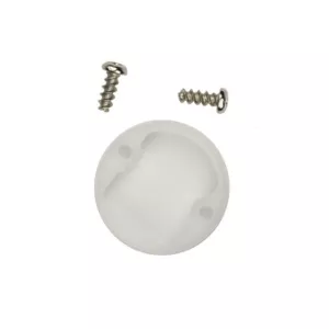 HETTICH 40340 krytka pro závěs na sklo 4,0-5,2mm typ A (kulatá) zlatá lesk