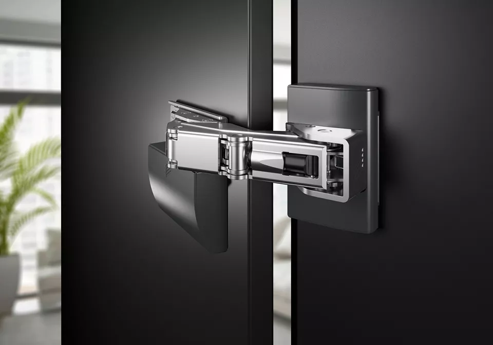 HETTICH 9343483 EviSys vodicí závěs 115° s tlumičem včetně krytky antracit Hettich