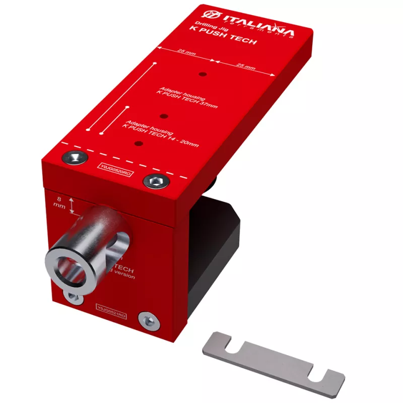 IF vrtací šablona K-PUSH pro materiál 16/18mm Italiana Ferramenta
