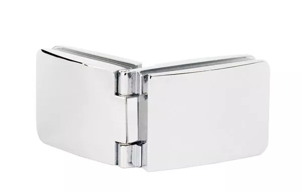 SISO závěs See-Me, 180°, dveře sklo, korpus sklo/DTDL, vrtání skla 10mm, chrom N/A