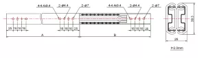 StrongBall S5 kuličkový celovýsuv, 660mm/60kg, s tlumením Strong