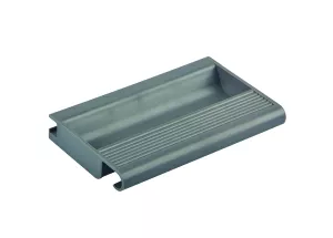 StrongBox úchytka, vnitřní zásuvka, H204, kulatý reling, šedá