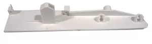StrongBox držáky čela, vnitřní zásuvka H204, kulatý reling dvojitý, bílá