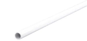 StrongBox reling příčný kulatý, vnitřní zásuvka, D11x1100mm, bílá