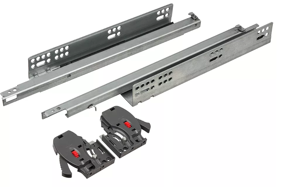 StrongRide 2D skrytý částečný výsuv, 300-550mm/25kg, tlumený dotah //
