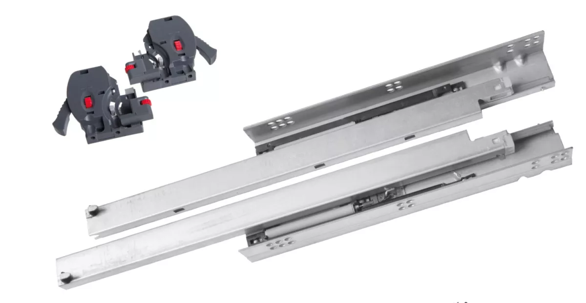 StrongRide 3D skrytý celovýsuv, 300-550mm/30kg, tlumený dotah //