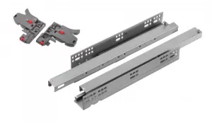 StrongRide synchro 3D skrytý celovýsuv, 300-550mm/40kg, tlumený dotah // | 300mm/40kg, 350mm/40kg, 400mm/40kg, 450mm/40kg, 500mm/40kg, 550mm/40kg