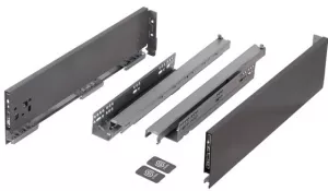 K-StrongMax 16 zásuvka H121/300-650 mm, šedá // | 300mm-komplet, 350mm-komplet, 400mm-komplet, 450mm-komplet, 500mm-komplet, 550mm-komplet, 600mm-komplet, 650mm-komplet