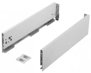 StrongMax 18 bočnice H121/300-650mm, bílá, sada // | 300mm, 350mm, 400mm, 450mm, 500mm, 550mm, 600mm, 650mm